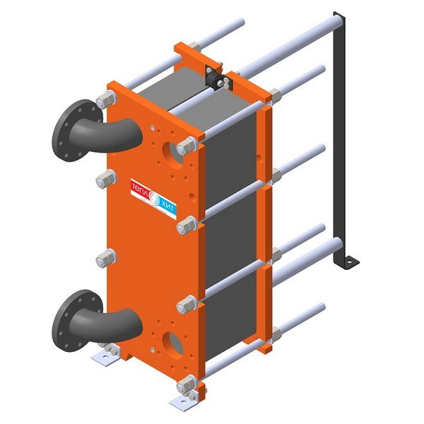Пластинчатый разборный теплообменник Теплохит ТИ 16,5 (ДУ 80) – фото внешнего вида